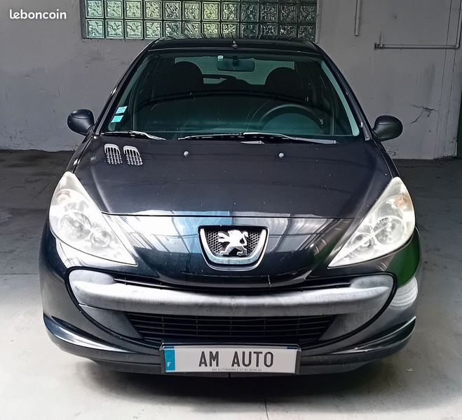 Peugeot 206 206  1,4L HDI Noir de 2012