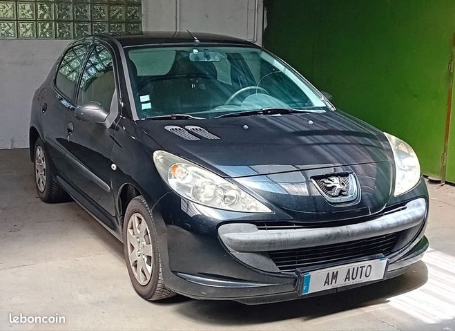 Peugeot 206 206  1,4L HDI Noir de 2012