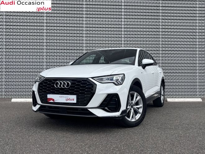 Audi Q3 Sportback 35 TFSI 150 ch S tronic 7 S li Blanc de 2022