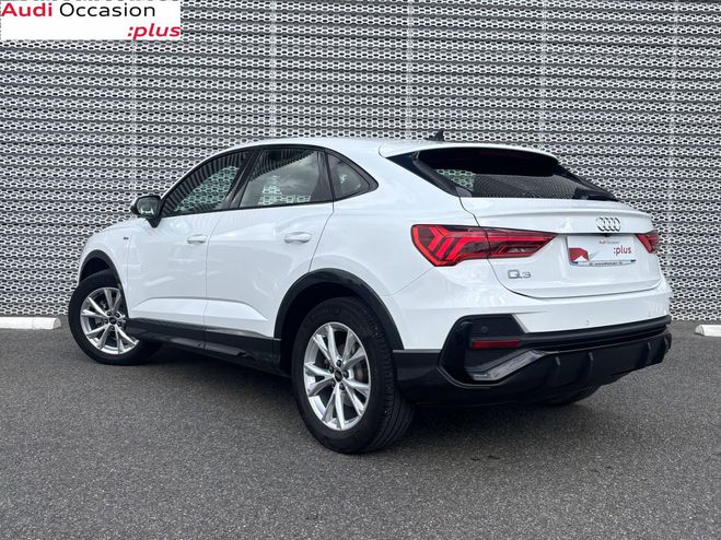 Audi Q3 Sportback 35 TFSI 150 ch S tronic 7 S li Blanc de 2022