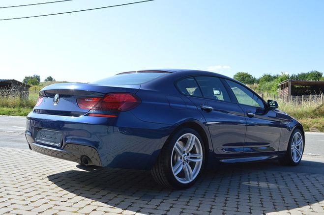 BMW Serie 6 Gran Coupe 640 d 313ch M sport 1 MAIN -  bleu de 2013
