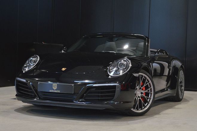Porsche 911 991.2 Carrera 4s cabriolet 420 ch 63.000 noir de 2016