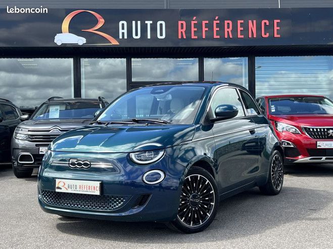 Fiat 500 E 118CH LA PRIMA 1ERE MAIN CAMERA CARPLA Bleu de 2021