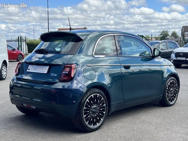 Fiat 500 E 118CH LA PRIMA 1ERE MAIN CAMERA CARPLA Bleu de 2021
