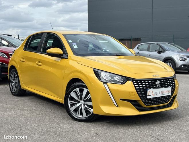 Peugeot 208 1.2 100 CH 1ERE MAIN CARPLAY CLIM Jaune de 2020