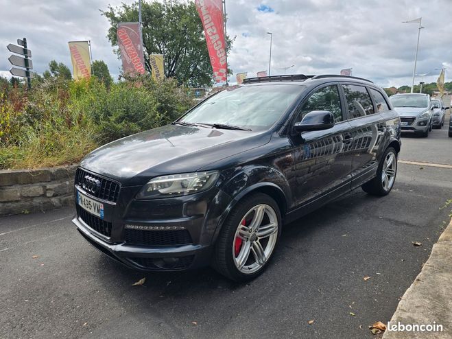 Audi Q7 4.2l V8 340ch S-Line 7places Noir de 2011