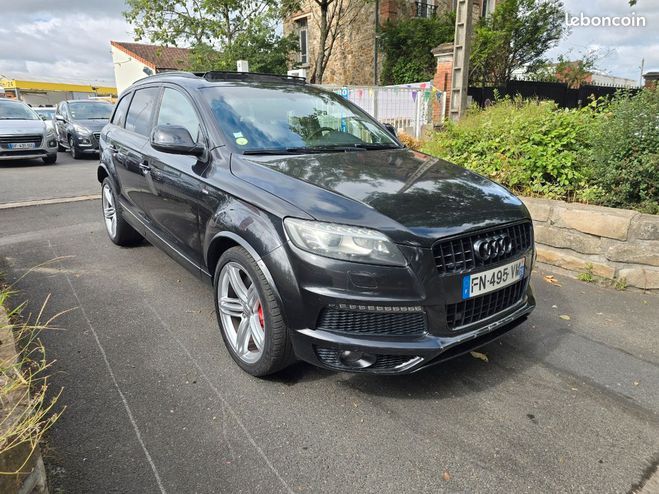 Audi Q7 4.2l V8 340ch S-Line 7places Noir de 2011