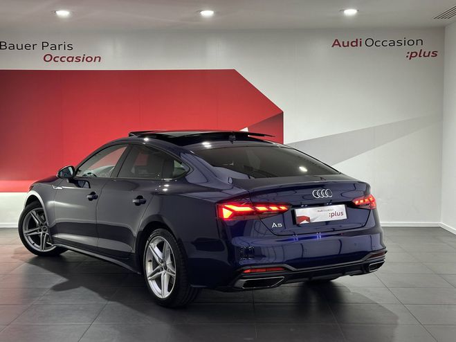 Audi A5 Sportback 35 TDI 163 S tronic 7 S Line Bleu de 2023