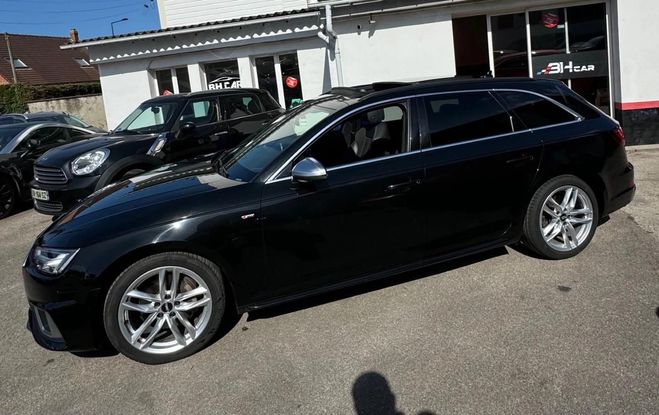 Audi A4 AVANT 2.0 40 TDI 190 S-LINE S-TRONIC BVA Noir de 2019