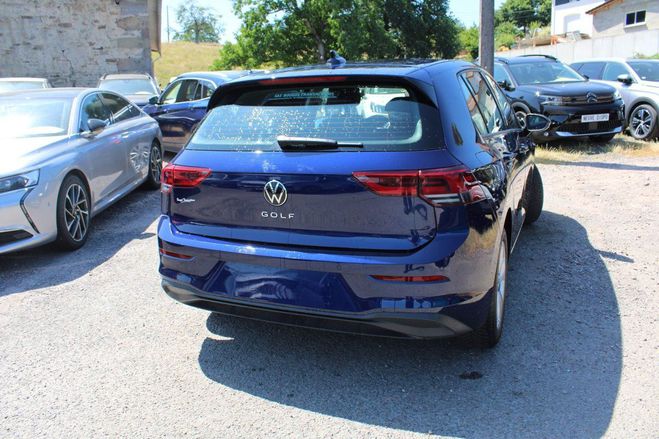 Volkswagen Golf 8 LIFE 2L TDI 115 CV GPS 3D I-COKPIT USB Bleu Crpuscule de 2023