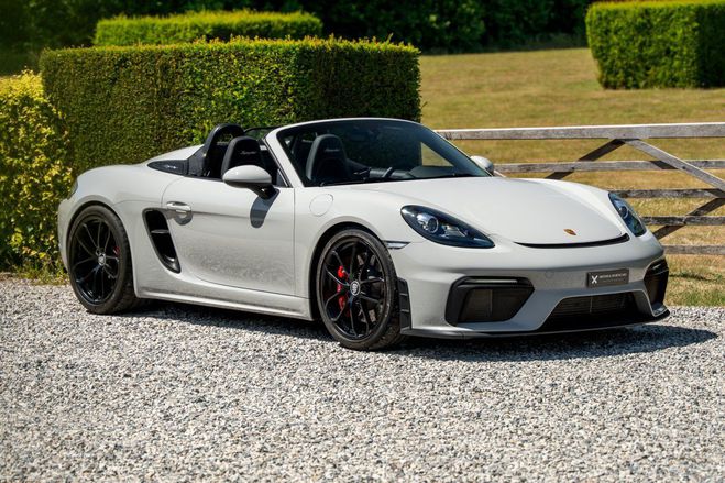 Porsche 718 spyder - 1 Owner - VAT Incl. Chalk Gray de 2023