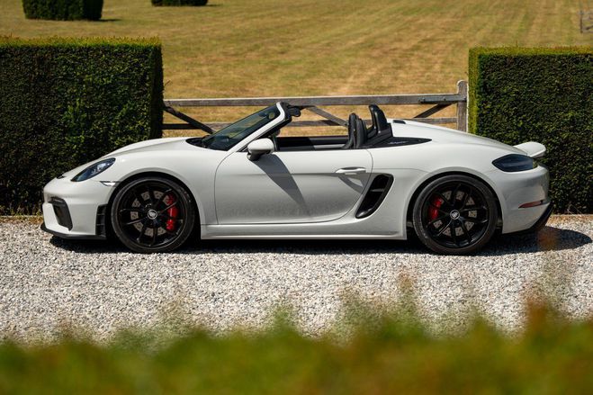 Porsche 718 spyder - 1 Owner - VAT Incl. Chalk Gray de 2023