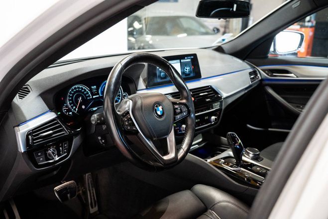 BMW Serie 5 530e (G30) M Sport 252ch iPerformance St BLANC de 2018