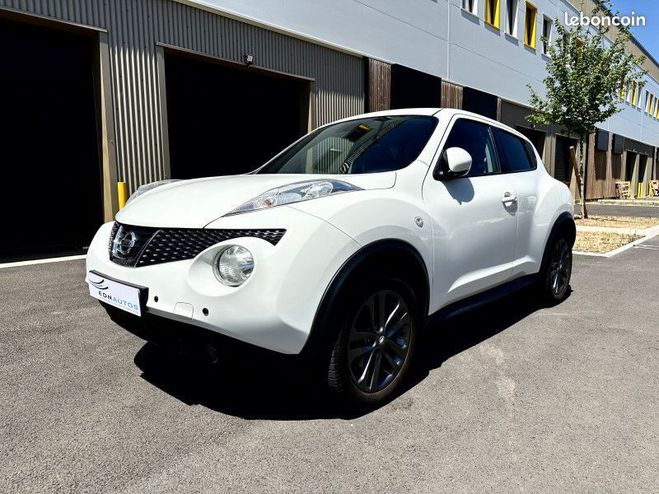 Nissan Juke 1.6 DIG-T 190CH TEKNA ALL-MODE 4X4-I M-C Blanc de 2012
