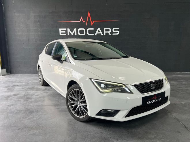 Seat Leon 2.0 TDi 150 Itech Blanc Mtallis de 2015