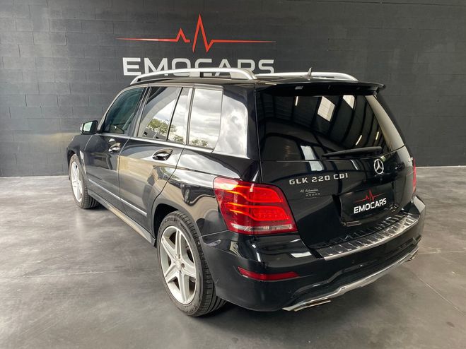 Mercedes Classe GLK 220 cdi 4 matic AMG line Noir Mtallis de 2012
