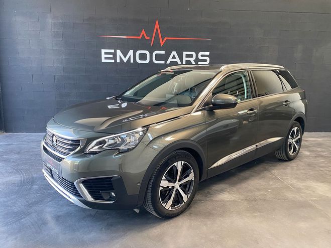 Peugeot 5008 2.0 HDi 180 ALLURE EAT 8 Vert Fonc Mtallis de 2019