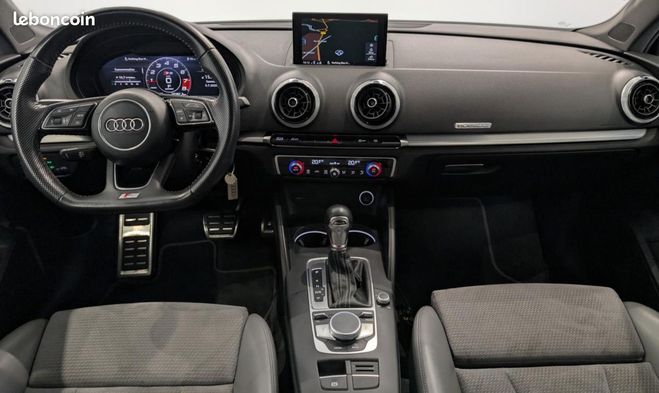 Audi S3 2.0 TFSI 310ch QUATTRO S-TRONIC7 Noir de 2017