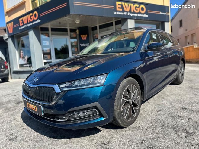 Skoda Octavia Combi 2.0 TDI 150CH STYLE 4X2 DSG BVA Bleu de 2021