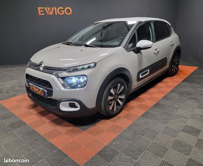 Citroen C3 1.2 PURETECH 83ch SHINE 1re main Beige de 2021