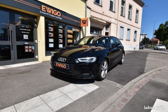 Audi A3 Sportback 1.0 TFSI 115 CH S-LINE S-TRONI Noir de 2018