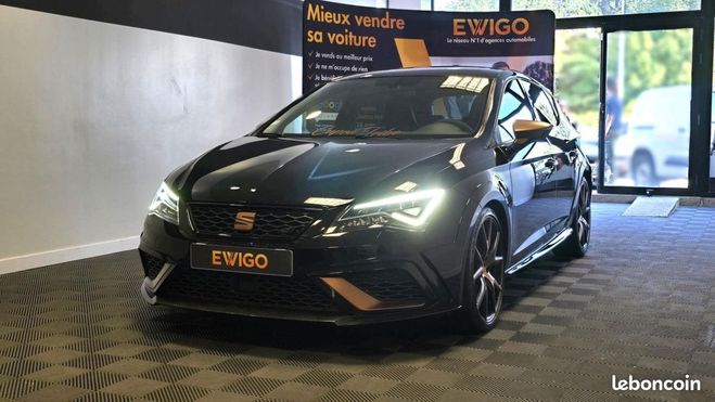 Seat Leon 3 CUPRA R 310ch   NUMERO 052-799 SUIVI Noir de 2018