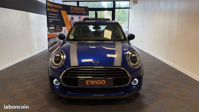 Mini One 1.5 135 COOPER BVA GREENWICH   TOIT PANO Bleu de 2020