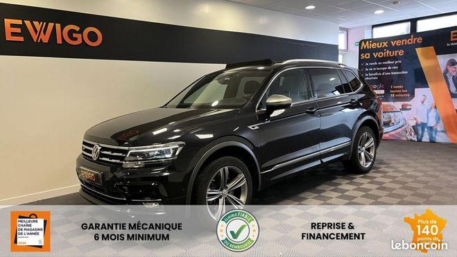 Volkswagen Tiguan Allspace 7 PLACES 2.0 TDI 190 R-LINE DSG Noir de 2019