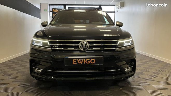 Volkswagen Tiguan Allspace 7 PLACES 2.0 TDI 190 R-LINE DSG Noir de 2019