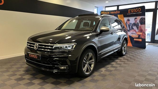 Volkswagen Tiguan Allspace 7 PLACES 2.0 TDI 190 R-LINE DSG Noir de 2019