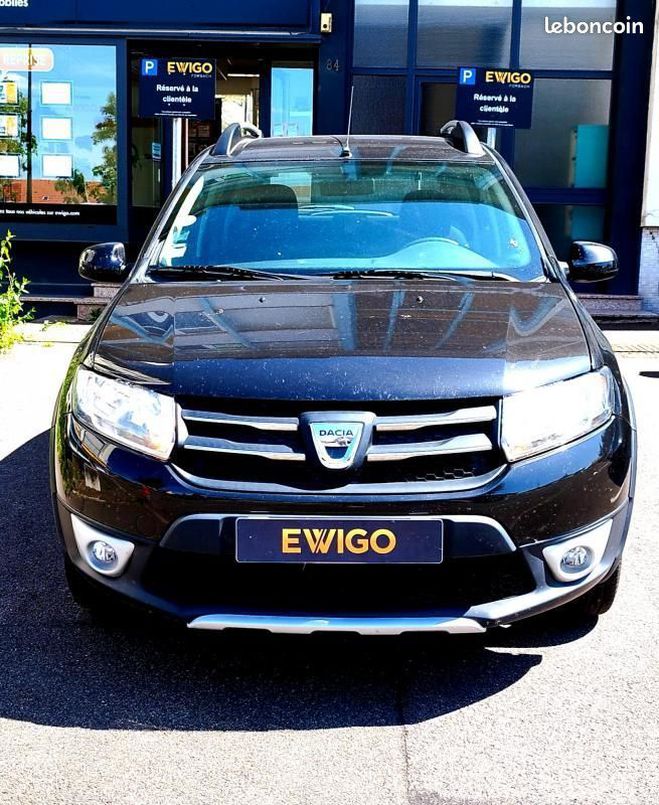 Dacia Sandero STEPWAY 0.9 TCE 90CH PRESTIGE GPS RADAR  Noir de 2013