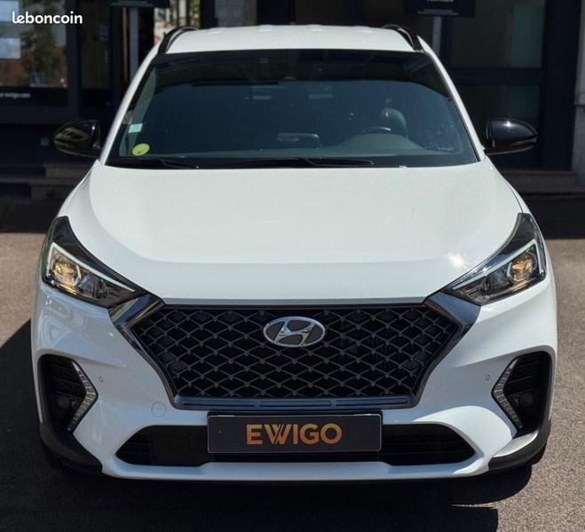 Hyundai Tucson III PHASE 2 1.6 CRDI 136CH MHEV HYBRID N Blanc de 2020