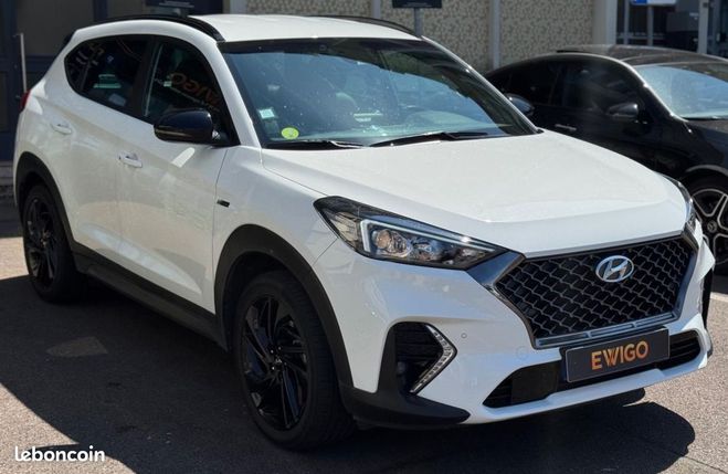 Hyundai Tucson III PHASE 2 1.6 CRDI 136CH MHEV HYBRID N Blanc de 2020