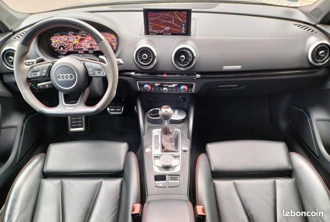 Audi RS3 SPORTBACK 2.5 TFSI 400 QUATTRO S-TRONIC  Noir de 2018
