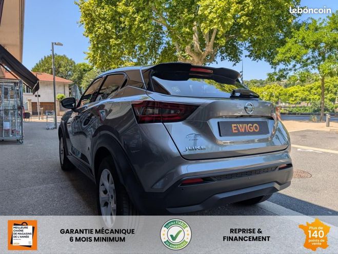 Nissan Juke 1.0 DIG-T 114 ch ACENTA   CARPLAY CLIM A Gris de 2021