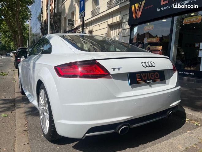 Audi TT COUPE 1.8 TFSI 180 S-LINE S-TRONIC BVA E Blanc de 2017