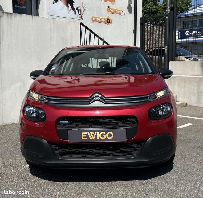 Citroen C3 GENERATION-III 1.2 PURETECH 80 LIVE COUR Gris de 2017