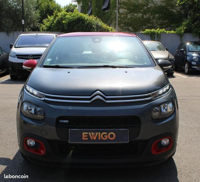 Citroen C3 1.2 PURETECH 110 SHINE Gris de 2017