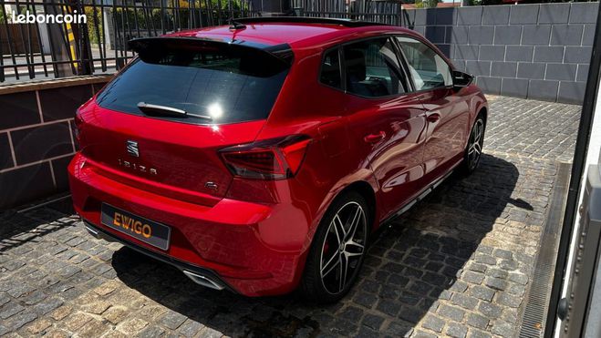 Seat Ibiza 1.5 TSI 150ch FR XCLUSIVE DSG TOIT OUVRA Rouge de 2021