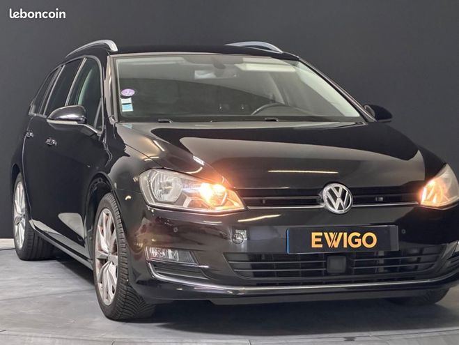 Volkswagen Golf BREAK 1.4 TSI 150 BLUEMOTION CARAT DSG B Noir de 2016