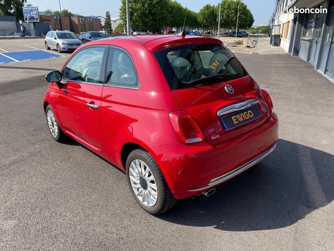 Fiat 500 1.2 70CH VIRTUAL COCKPIT GRAND CRAN CAR Rouge de 2019