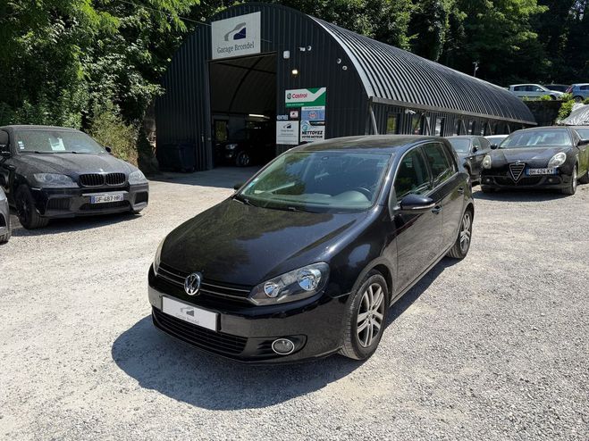 Volkswagen Golf VI 2.0 TDi 110cv Comfortline Noir de 2009