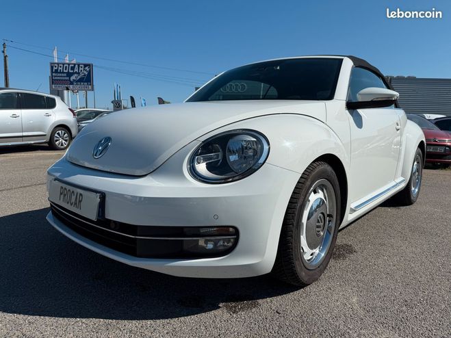 Volkswagen Coccinelle 1.6 tdi 105 vintage Blanc de 2014