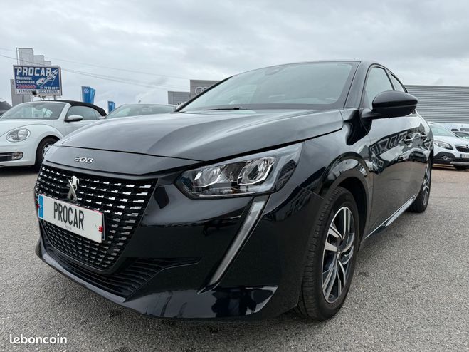 Peugeot 208 1.6 bluehdi 100 allure tva Noir de 2022
