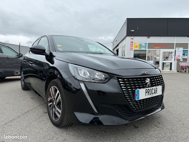 Peugeot 208 1.6 bluehdi 100 allure tva Noir de 2022