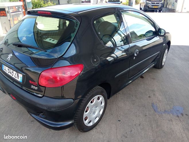 Peugeot 206 Belle pop art 2005 4ch pack tbe 128000 k Noir de 2005