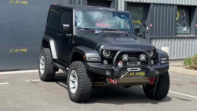 Jeep Wrangler Rubicon - credit 593 euros par mois - to NOIR MAT de 2014