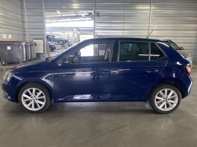 Skoda Fabia 1.0 MPI 75CH EDITION Bleu F de 2018