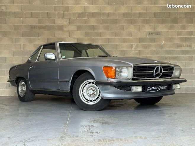 Mercedes 380 SL HARDTOP CAPOTE NEUVE CLIMATISATION GA Argent de 1981