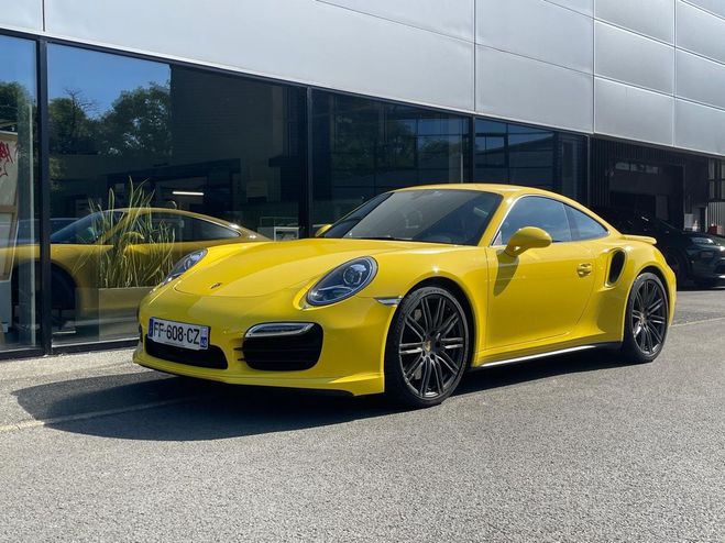 Porsche 911 Type 991 Turbo 3.8 520 PDK Jaune de 2014